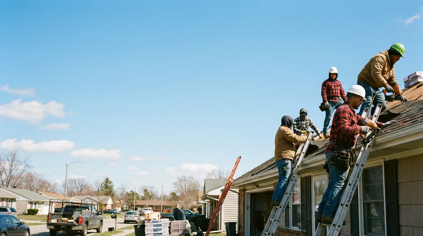 Roofing in Deersville, OH near me